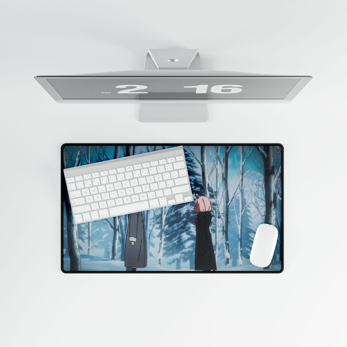 Snow words Mouse Pad