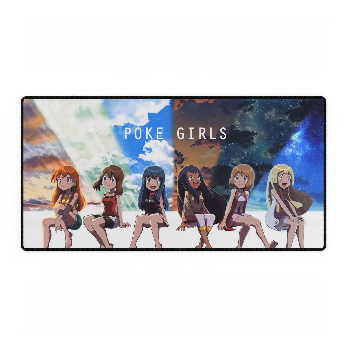 Poke Girls Mouse Pad