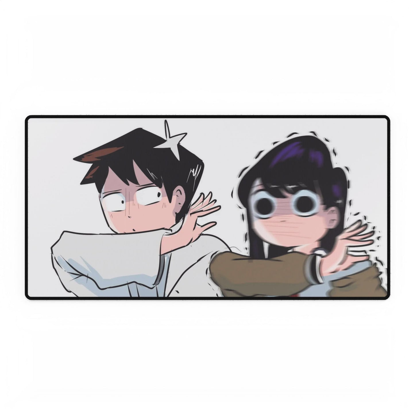 Anime Komi Can't Communicate Mouse Pad