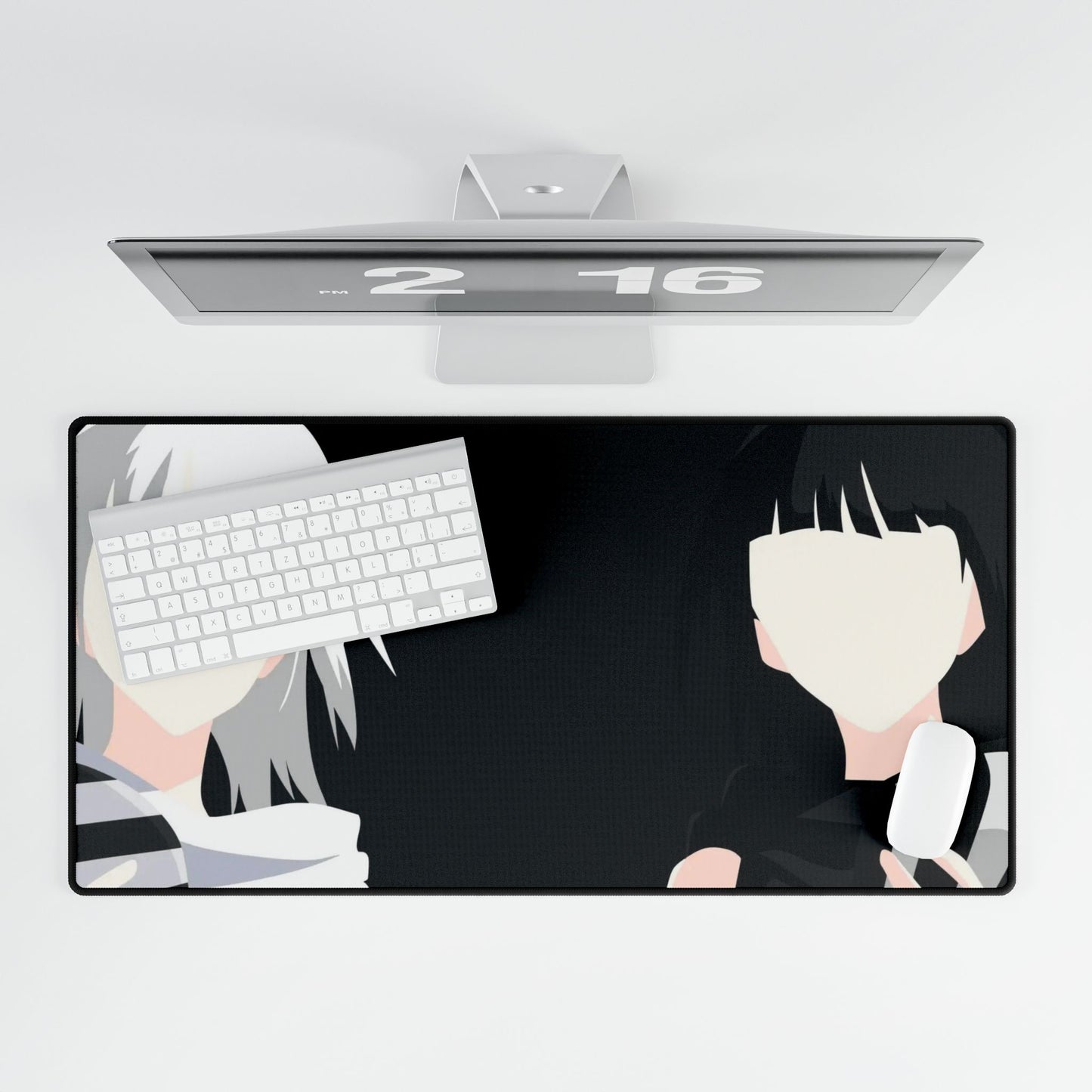 One Eyed Ghoul Twins - Tokyo Ghoul Minimalist Mouse Pad