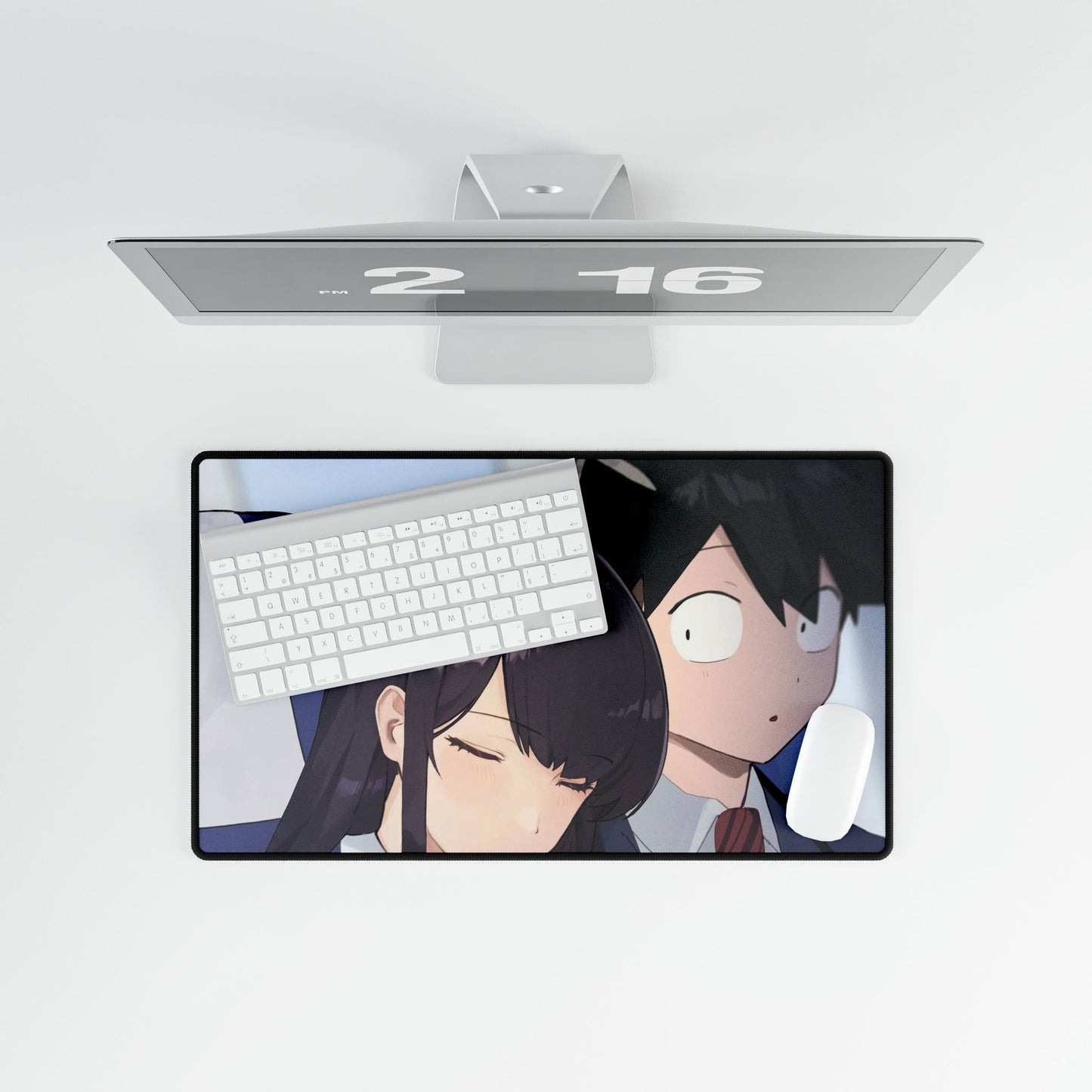 Anime Komi Can't Communicate Mouse Pad