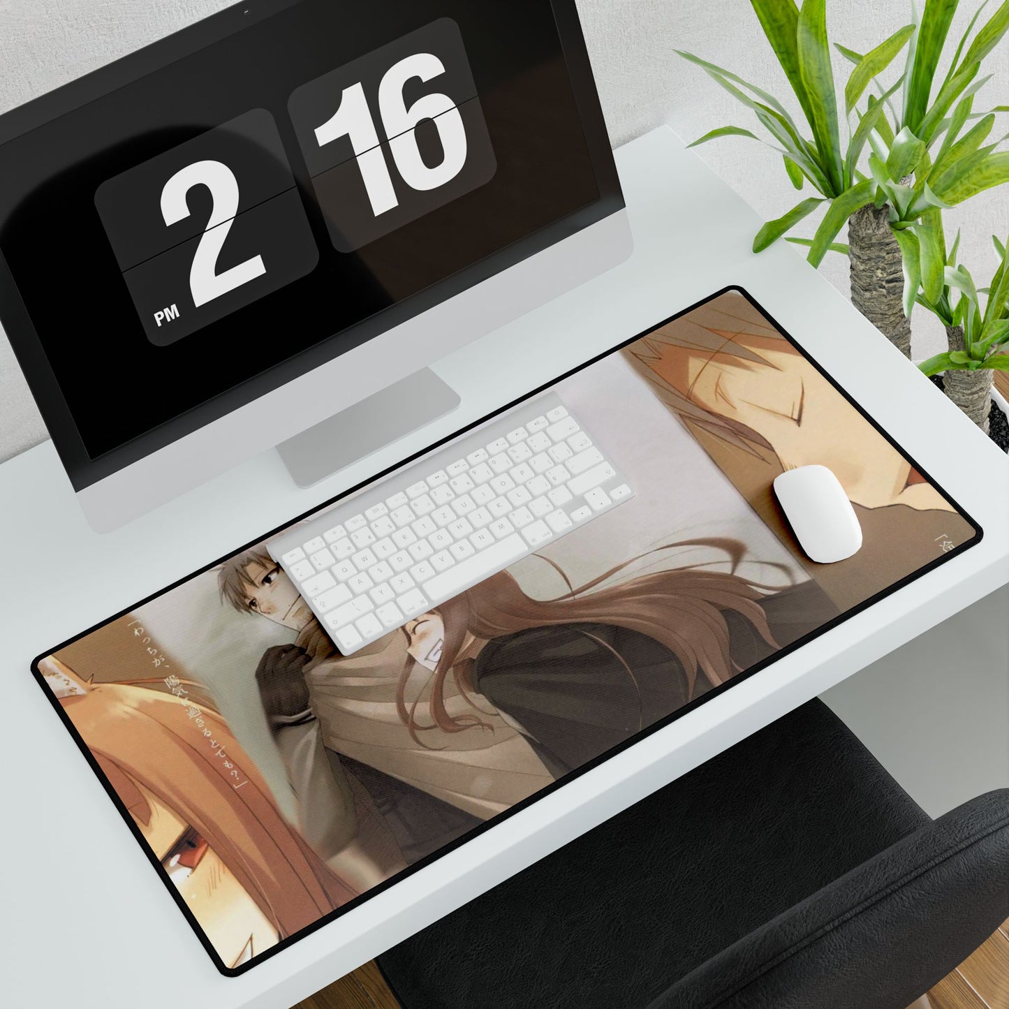 Spice and Wolf Mouse Pad