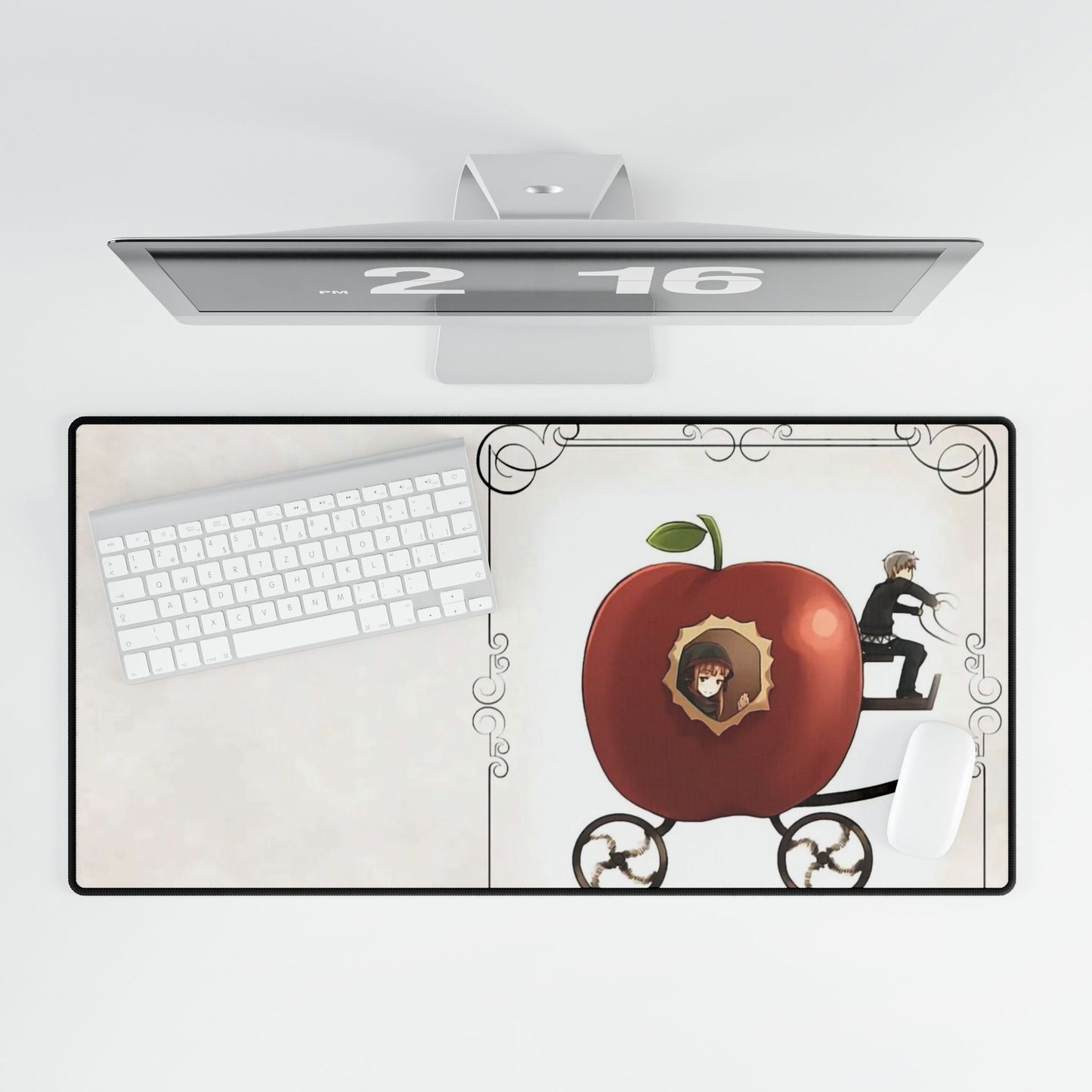 Anime Spice and Wolfr Mouse Pad