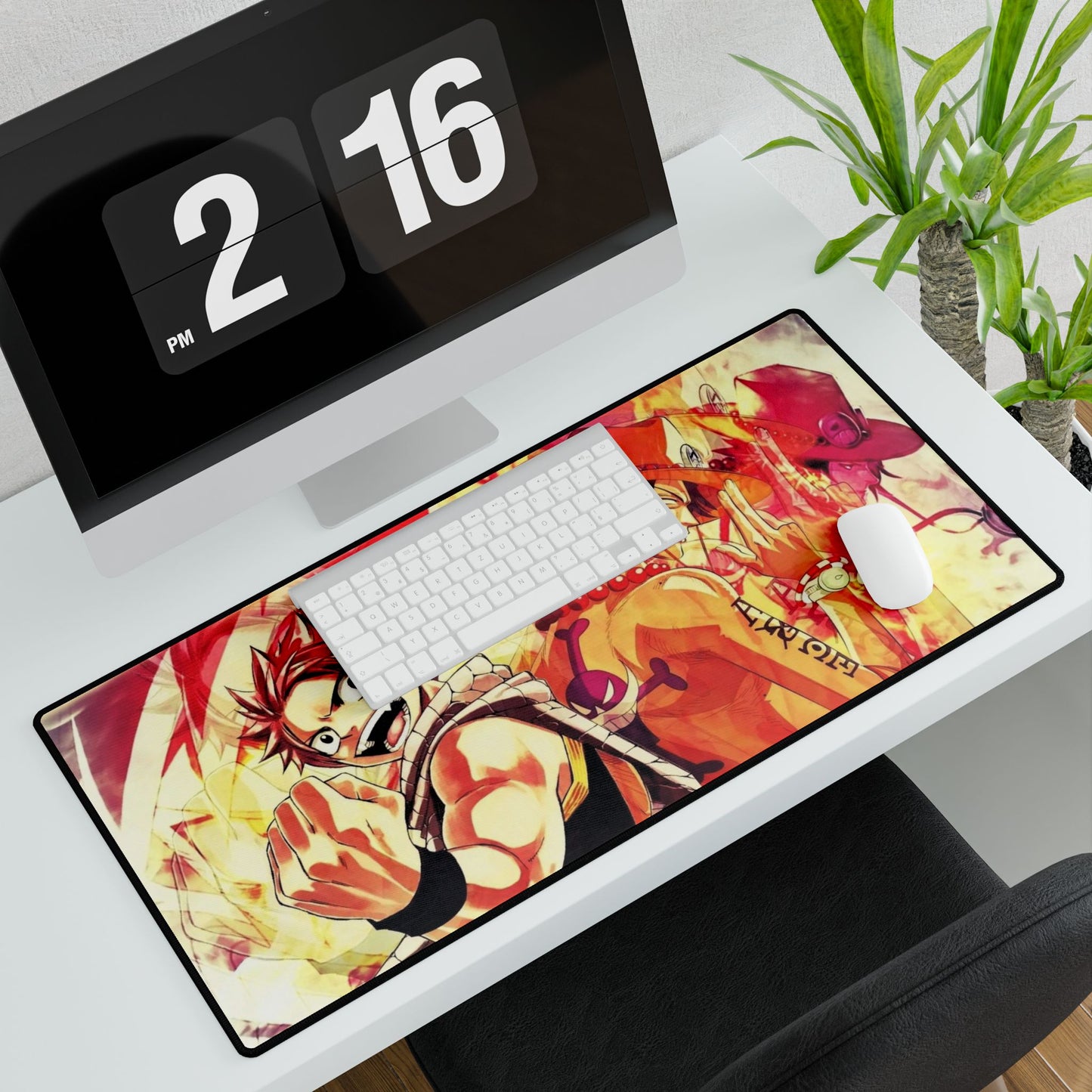 The Fire of true warriors Mouse Pad