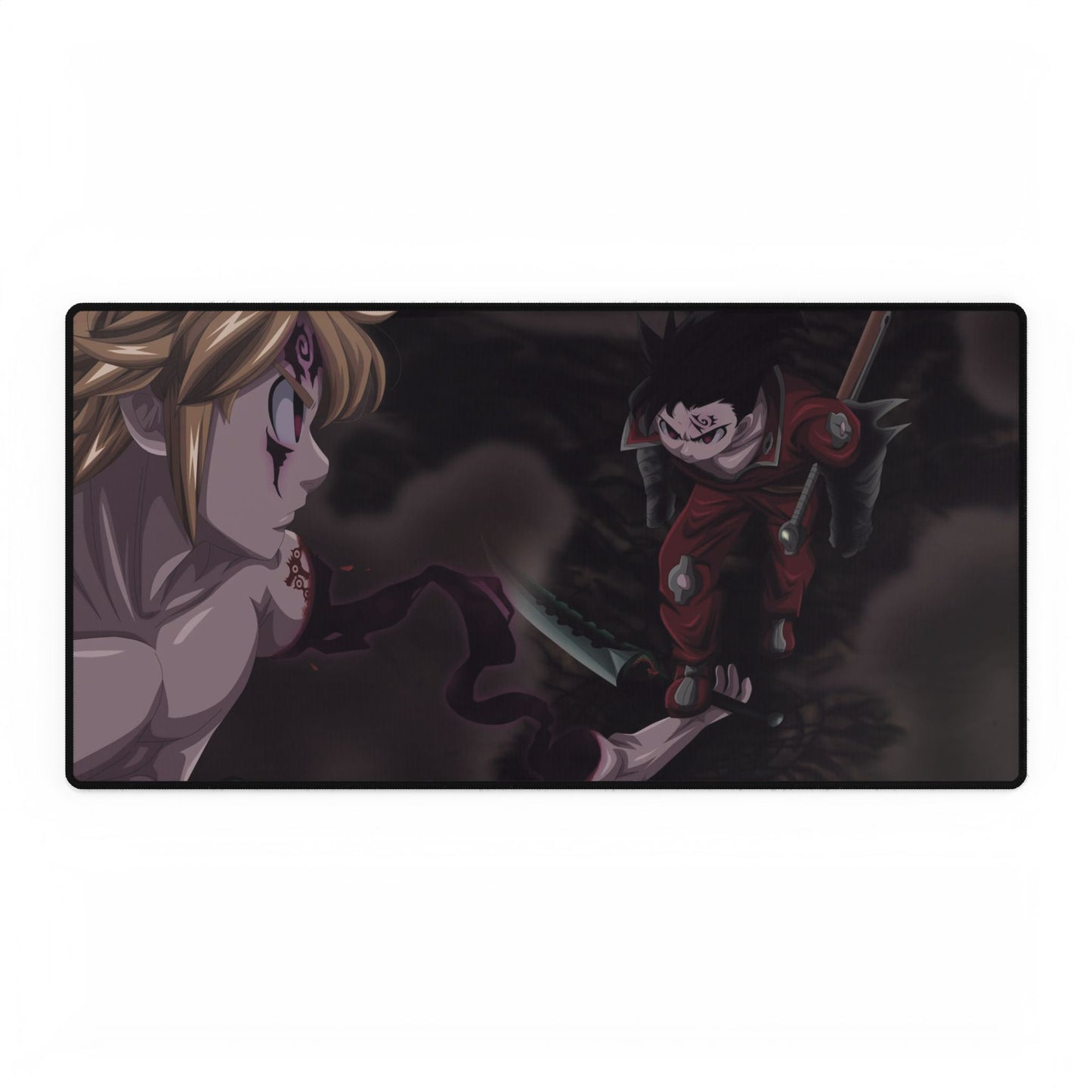 Meliodas vs Zeldris Mouse Pad