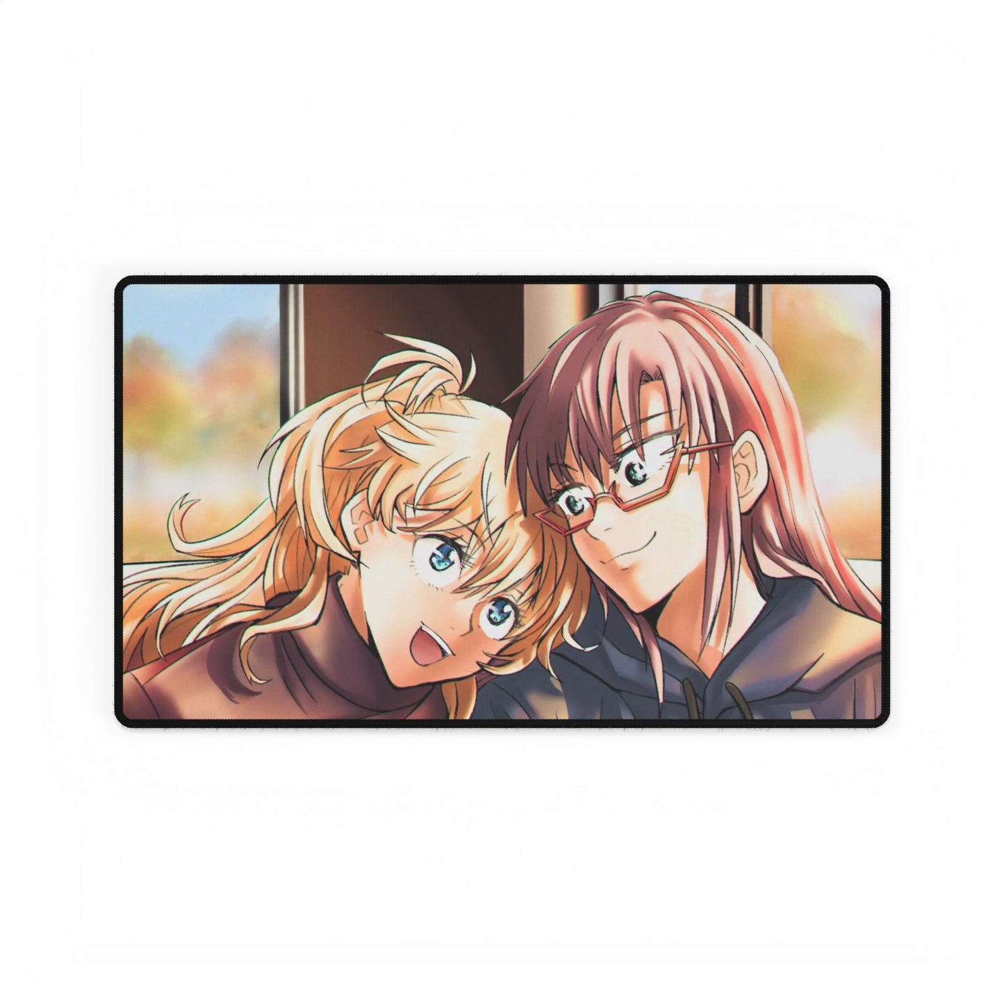 Mari Makinami Illustrious & Asuka Langley Sohryu Mouse Pad
