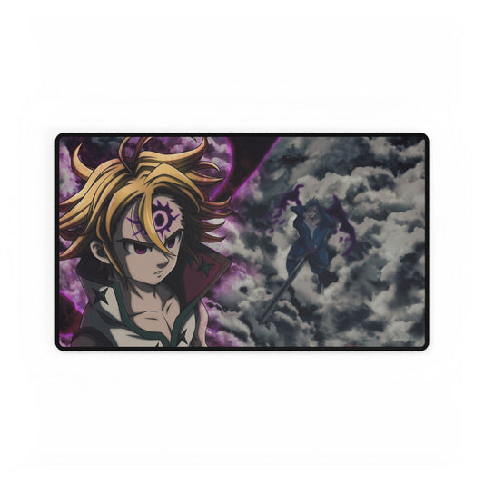 Evil Meliodas Destroy Berlion With His Full Power Mouse Pad