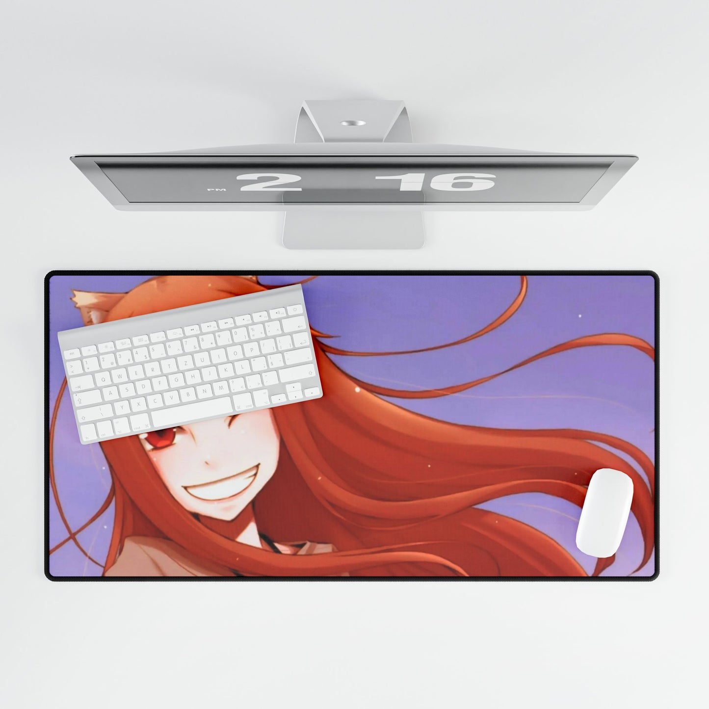 Anime Spice and Wolf Mouse Pad