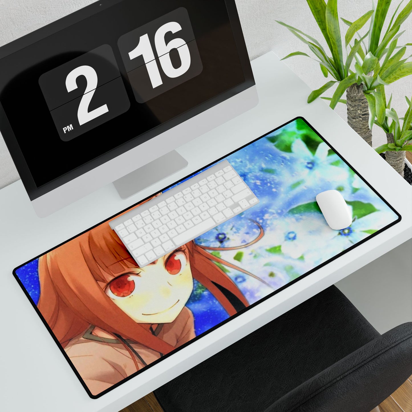 Anime Spice and Wolfr Mouse Pad