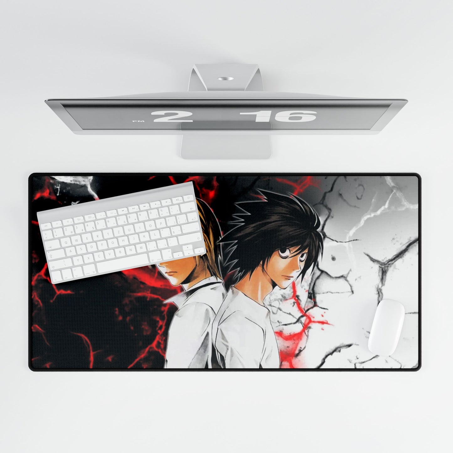 Light Yagami and L (Death Note) Mouse Pad