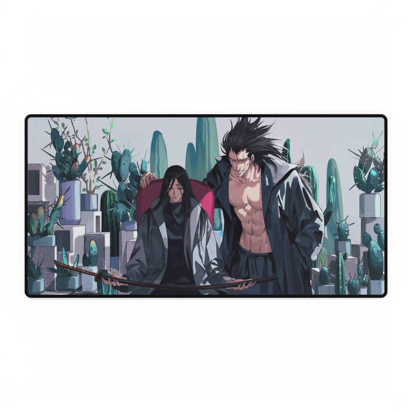 Unohana Retsu & Kenpachi Zaraki Mouse Pad
