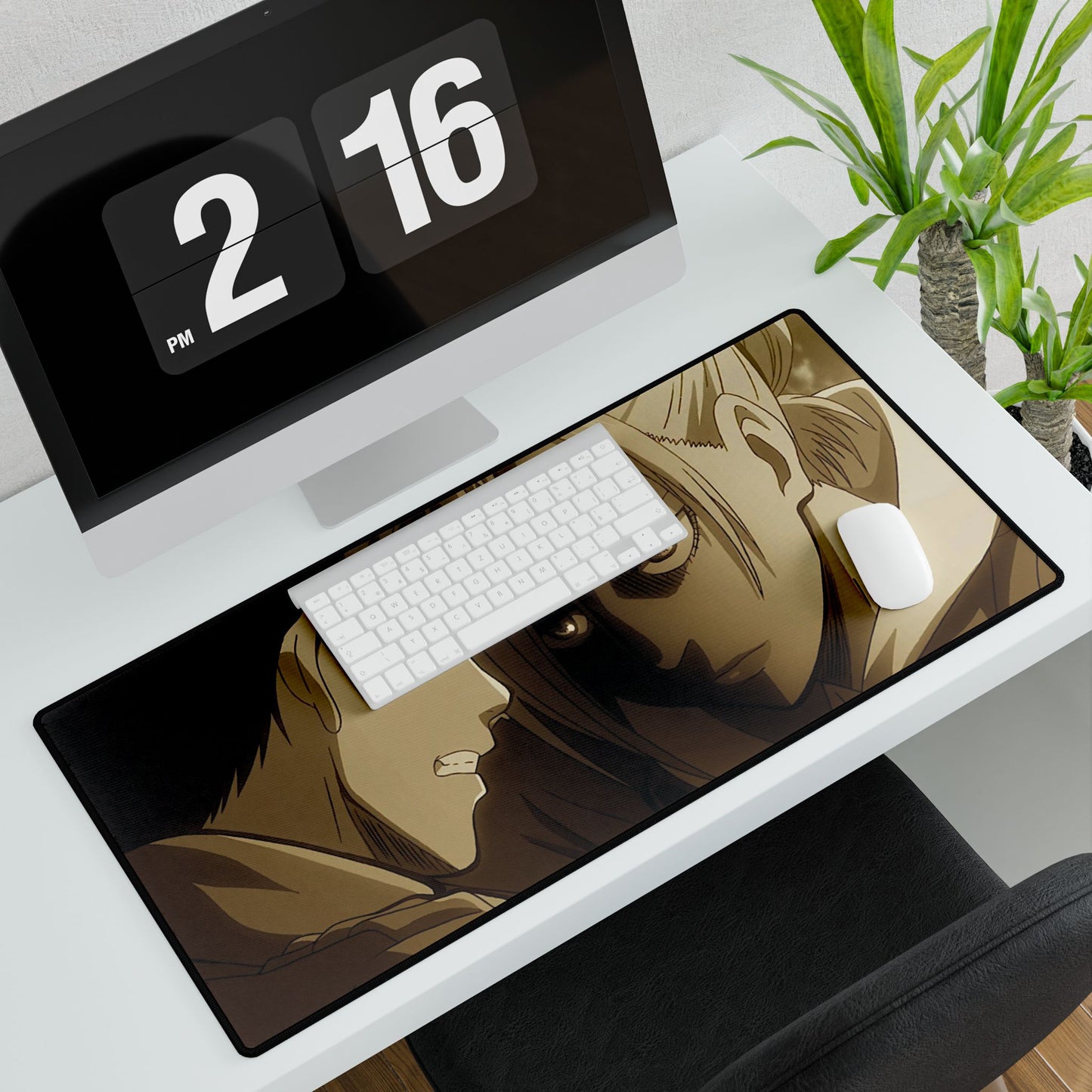 Eren x Annie Mouse Pad