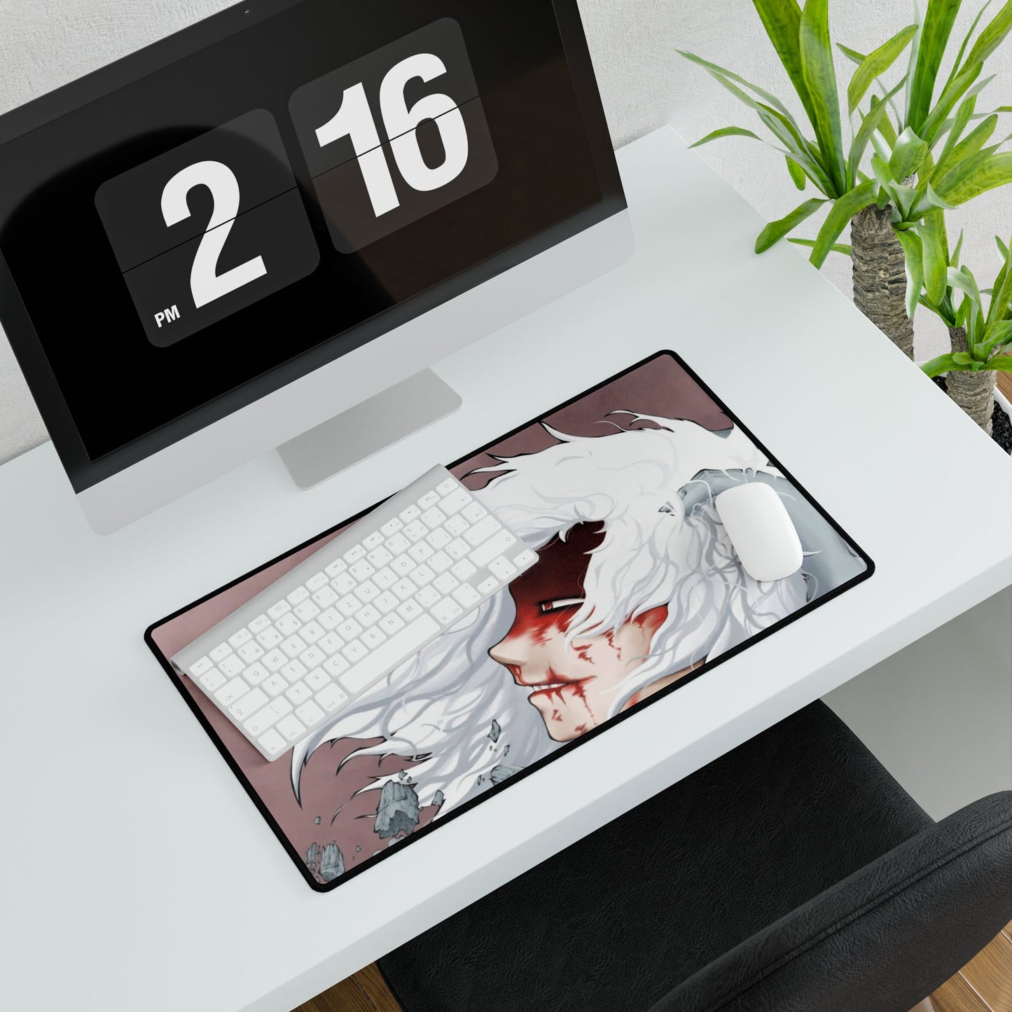 His past crumbles away... Mouse Pad