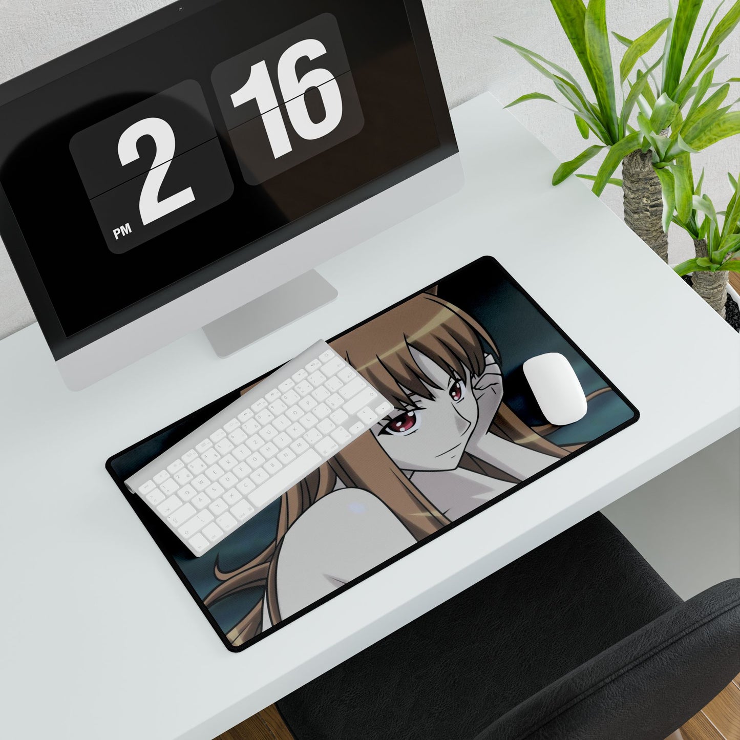 Anime Spice and Wolf Mouse Pad