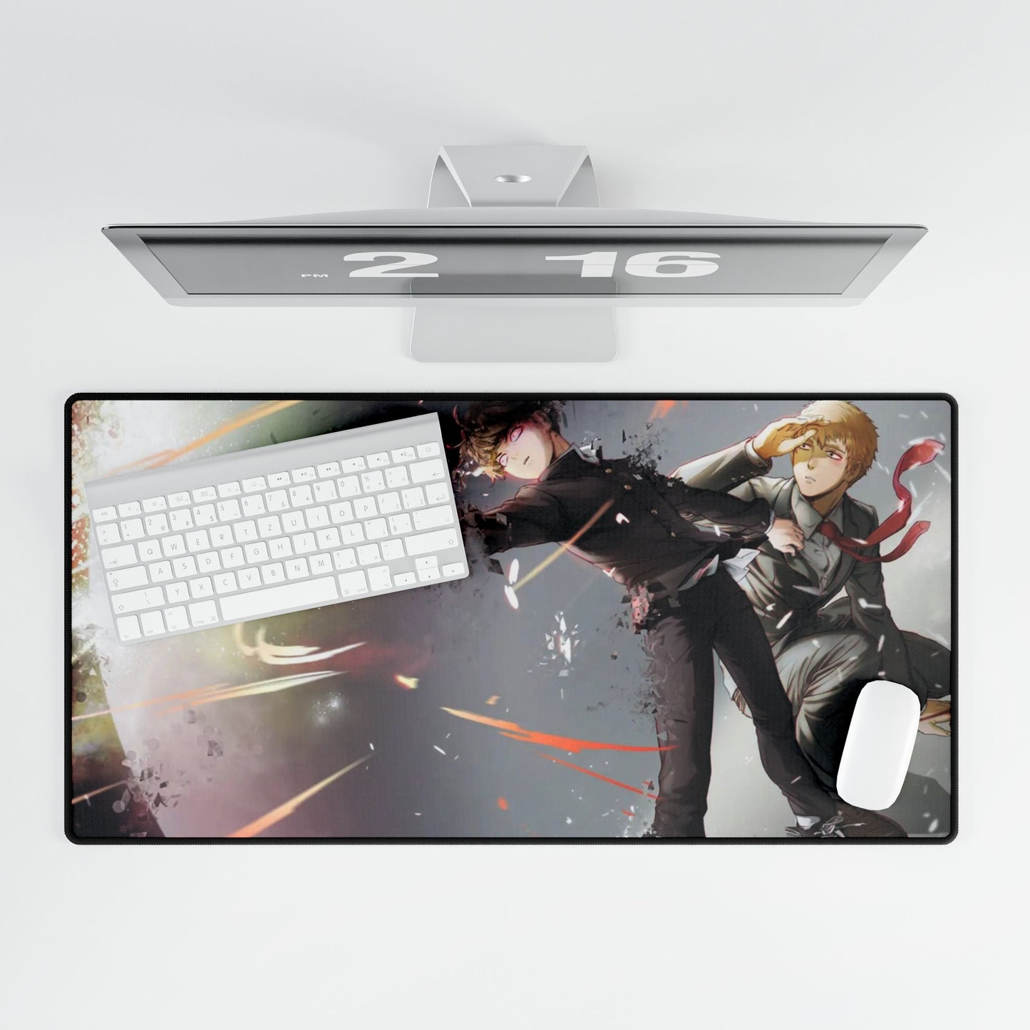 Mob Psycho 100 Arataka Reigen, Shigeo Kageyama Mouse Pad