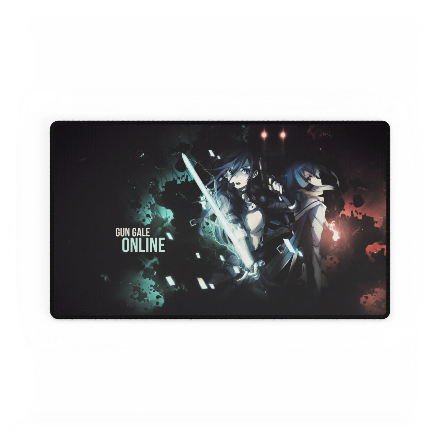 Kirito,Sinon and Death Gun Mouse Pad