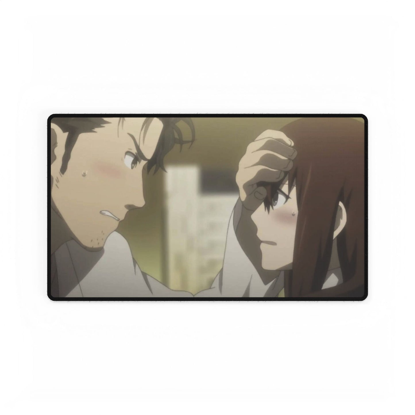 Okabe and Kurisu Mouse Pad