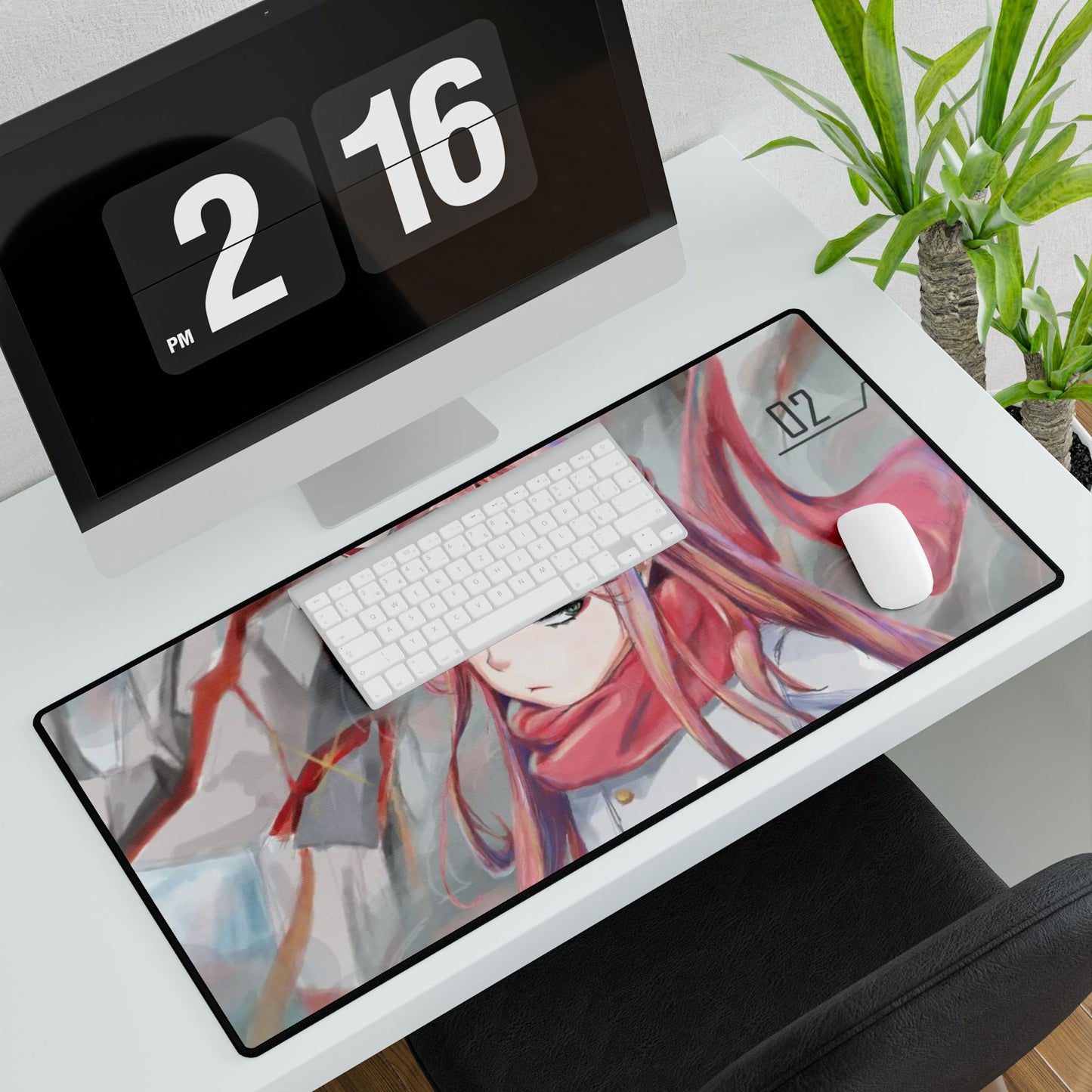 Kawaii Zero Two Mouse Pad