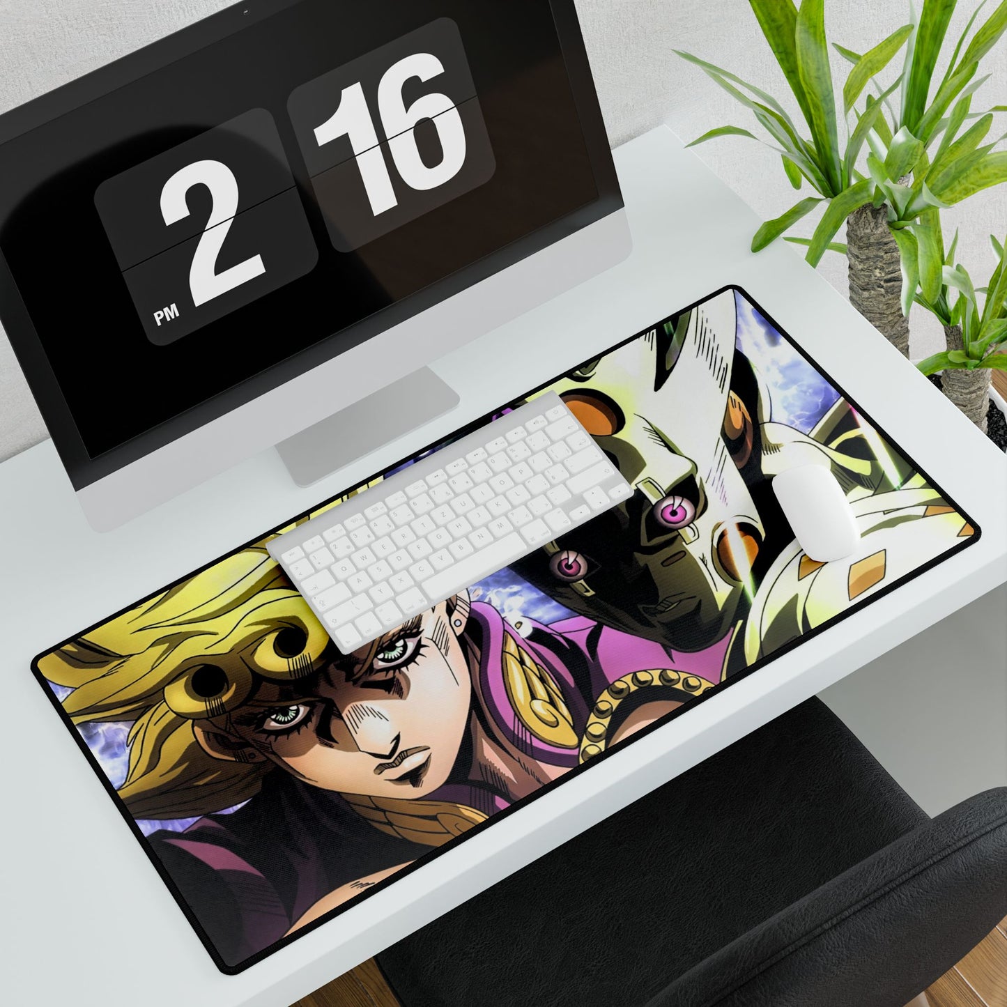 Giorno Giovanna & Golden Experience Requiem Mouse Pad
