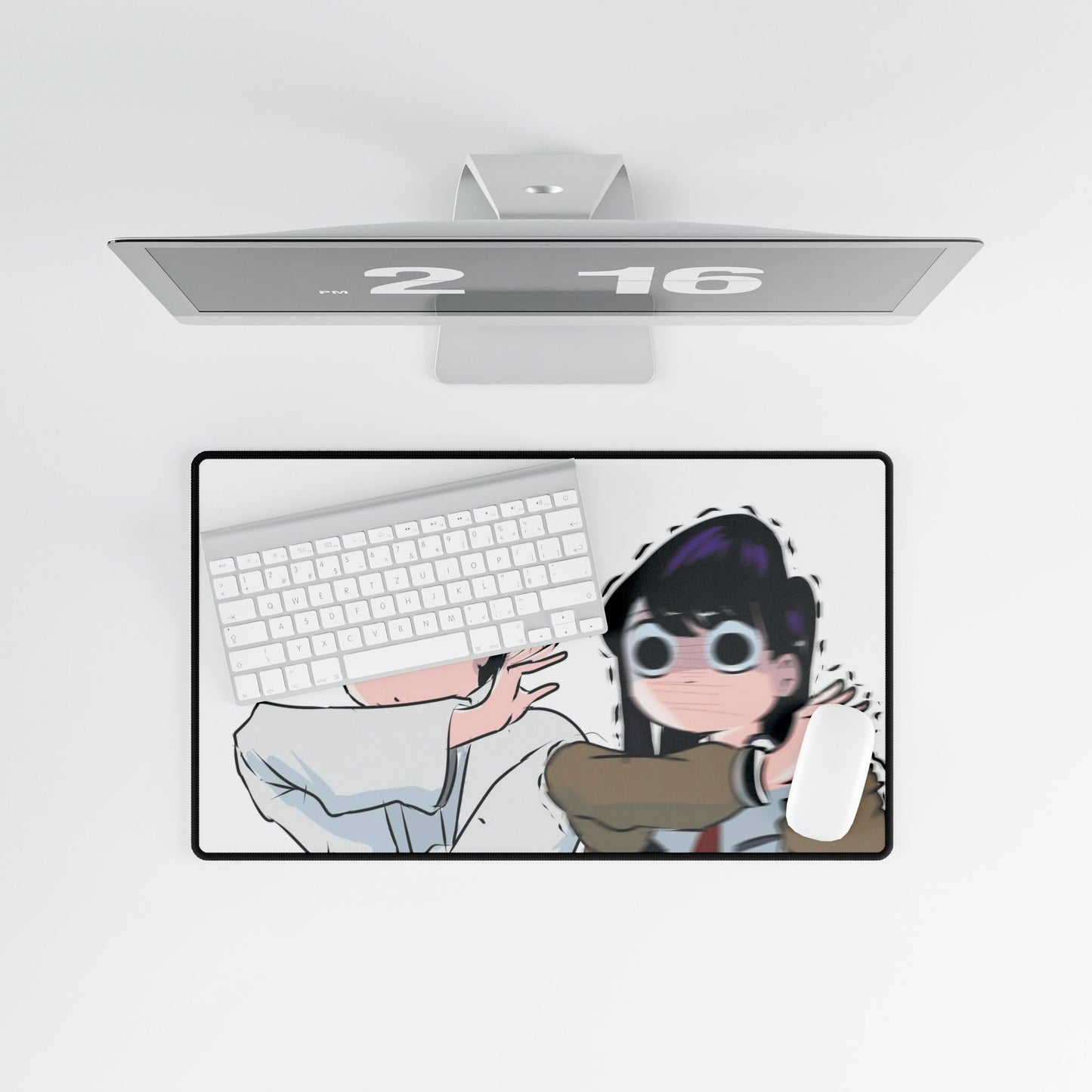 Anime Komi Can't Communicate Mouse Pad