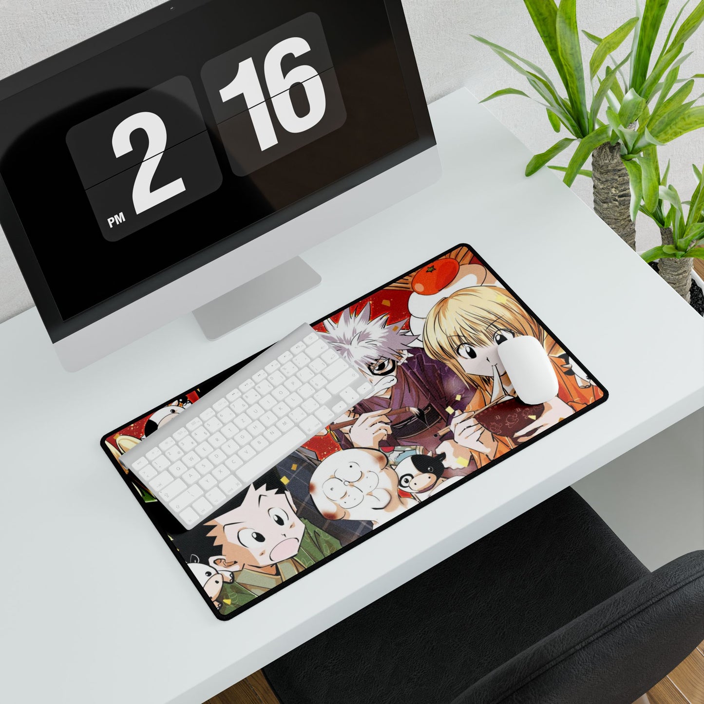 Hunter x Hunter Killua Zoldyck, Kurapika, Gon Freecss Mouse Pad
