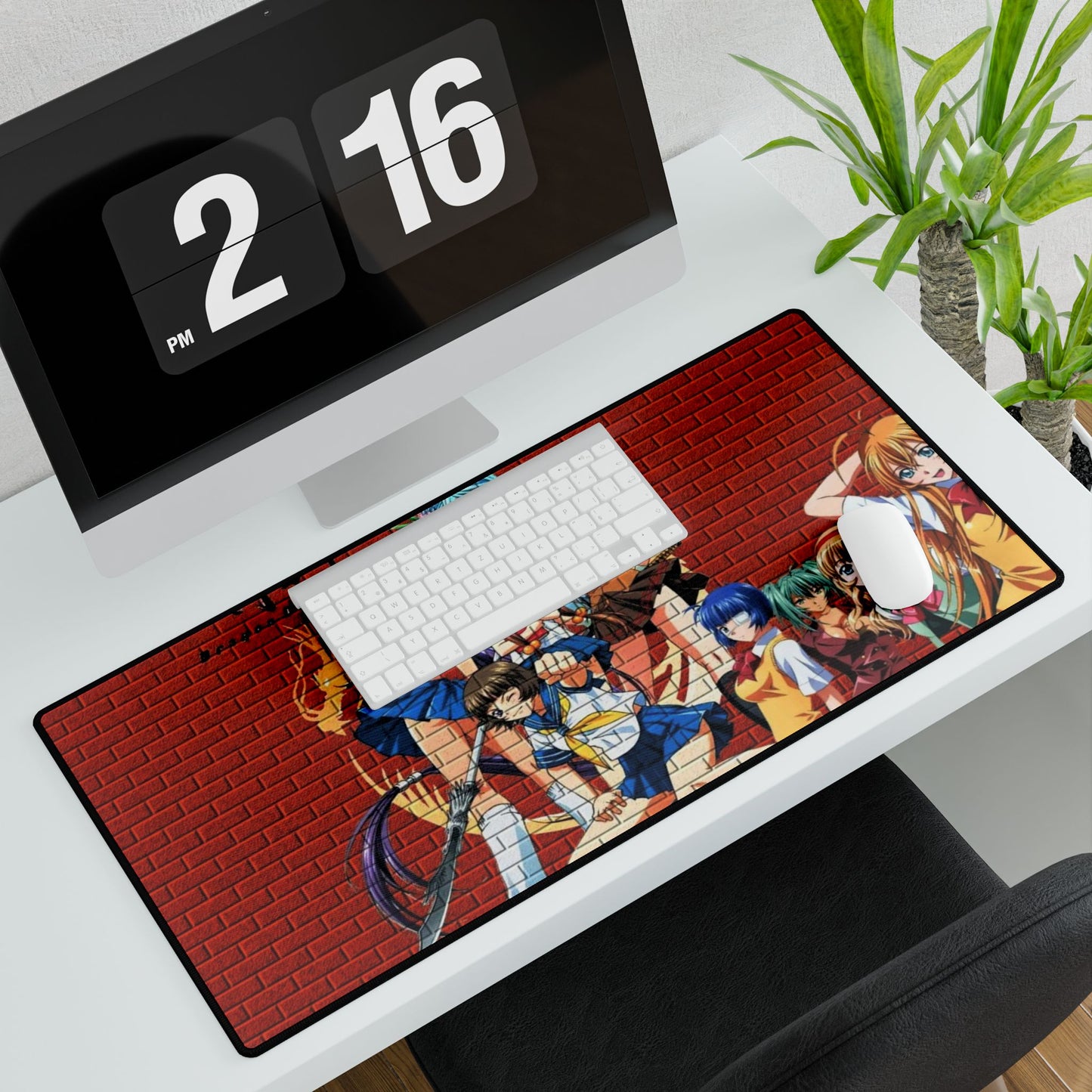 Anime Ikki Tousenr Mouse Pad