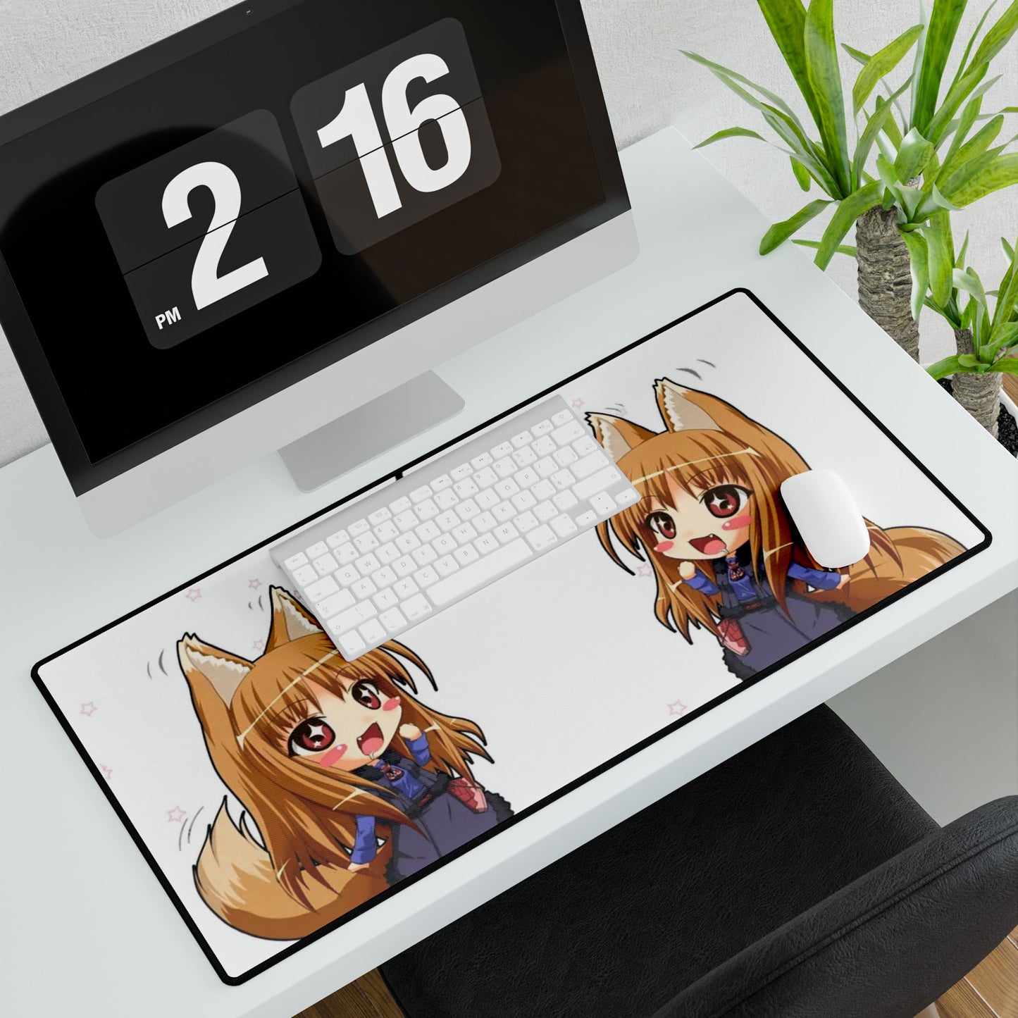 Anime Spice and Wolfr Mouse Pad