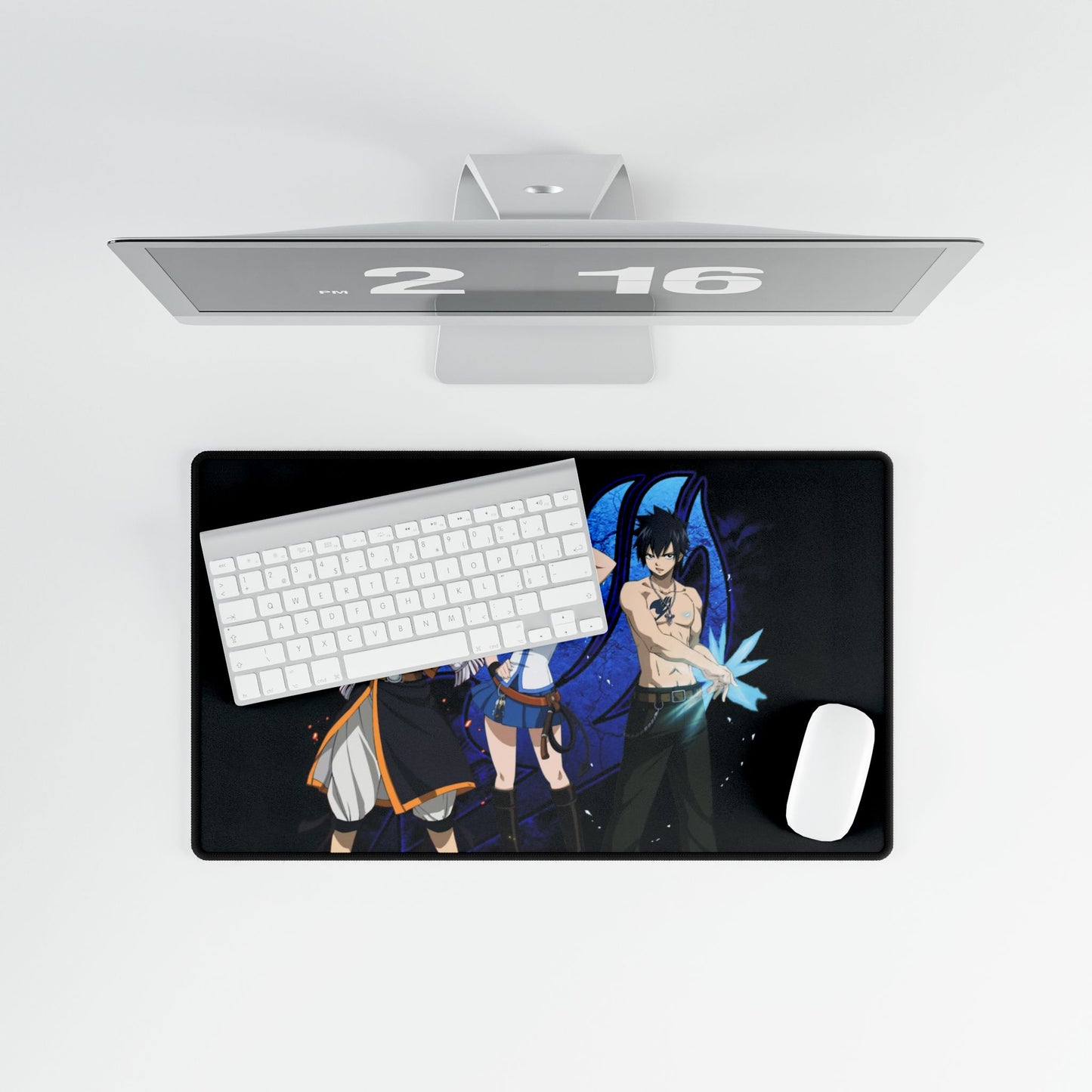 Fairy Tail Natsu Dragneel, Gray Fullbuster, Lucy Heartfilia Mouse Pad