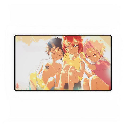 Fairy Tail Natsu Dragneel, Erza Scarlet, Gray Fullbuster Mouse Pad