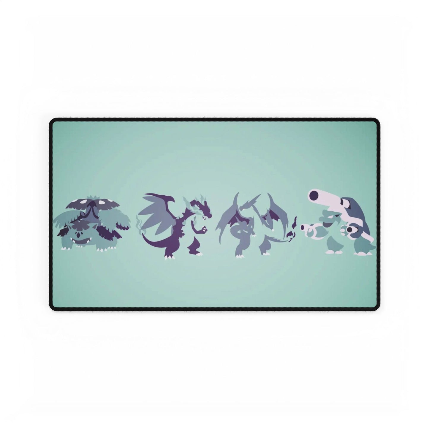 Gen I Starters Mega Evolutions Mouse Pad