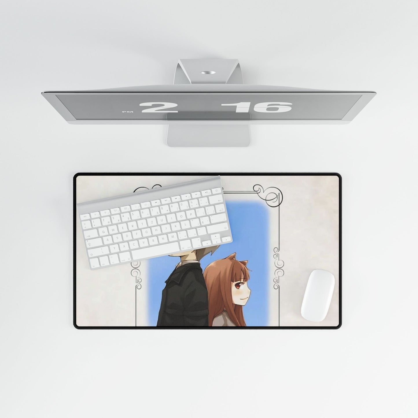 Anime Spice and Wolfr Mouse Pad