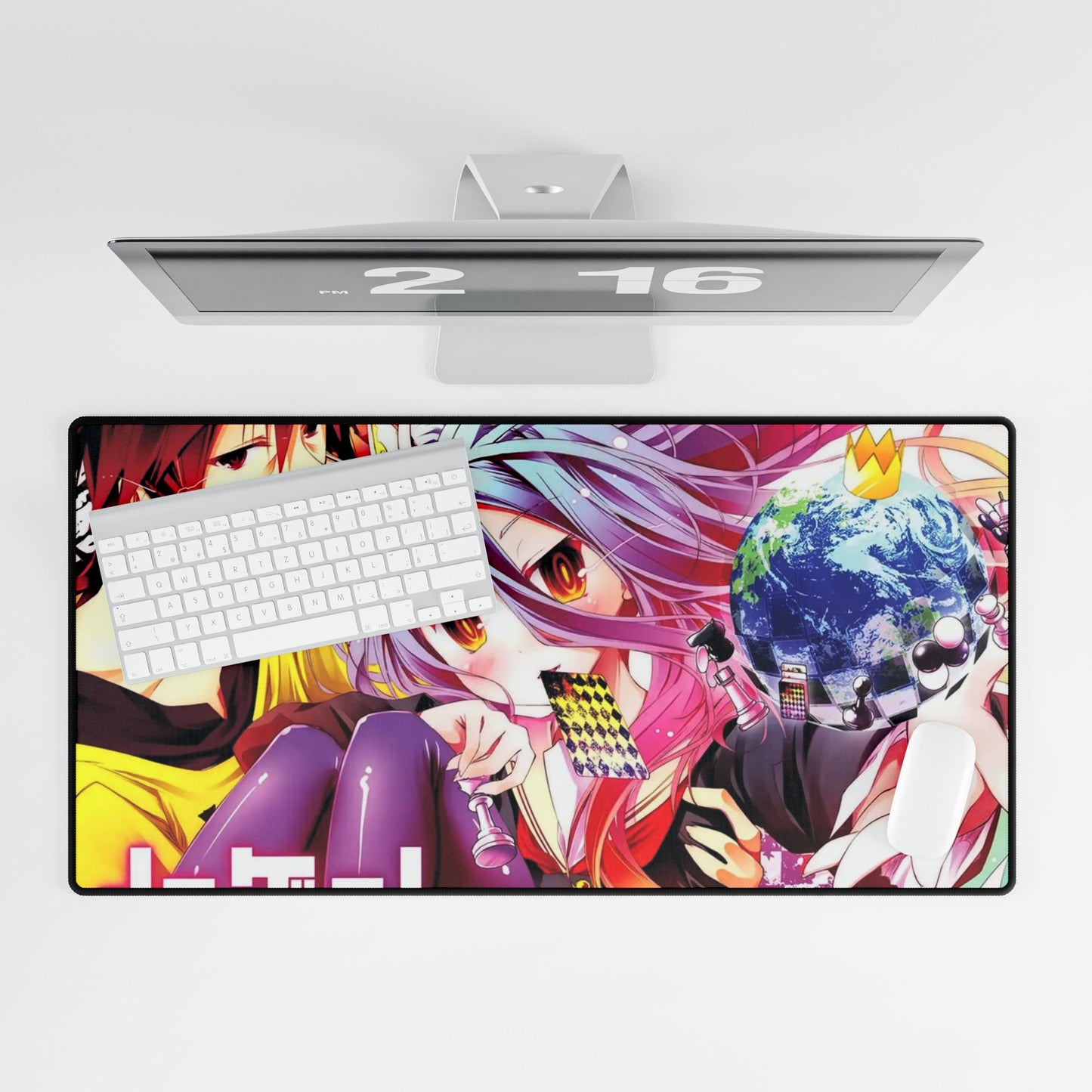 Sora and Shiro (No Game No Life) Mouse Pad