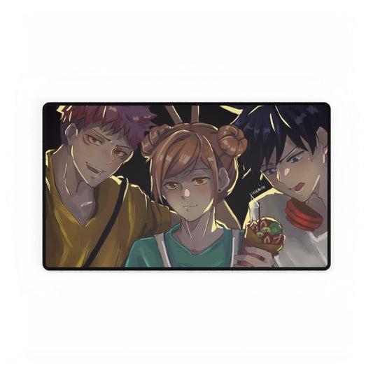 Crêpe Nobara Kugisaki and Yuji Itadori Mouse Pad