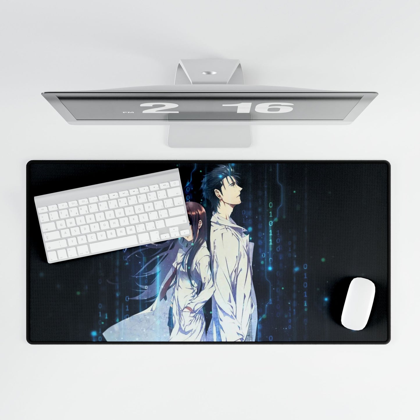 Okabe and Kurisu Mouse Pad