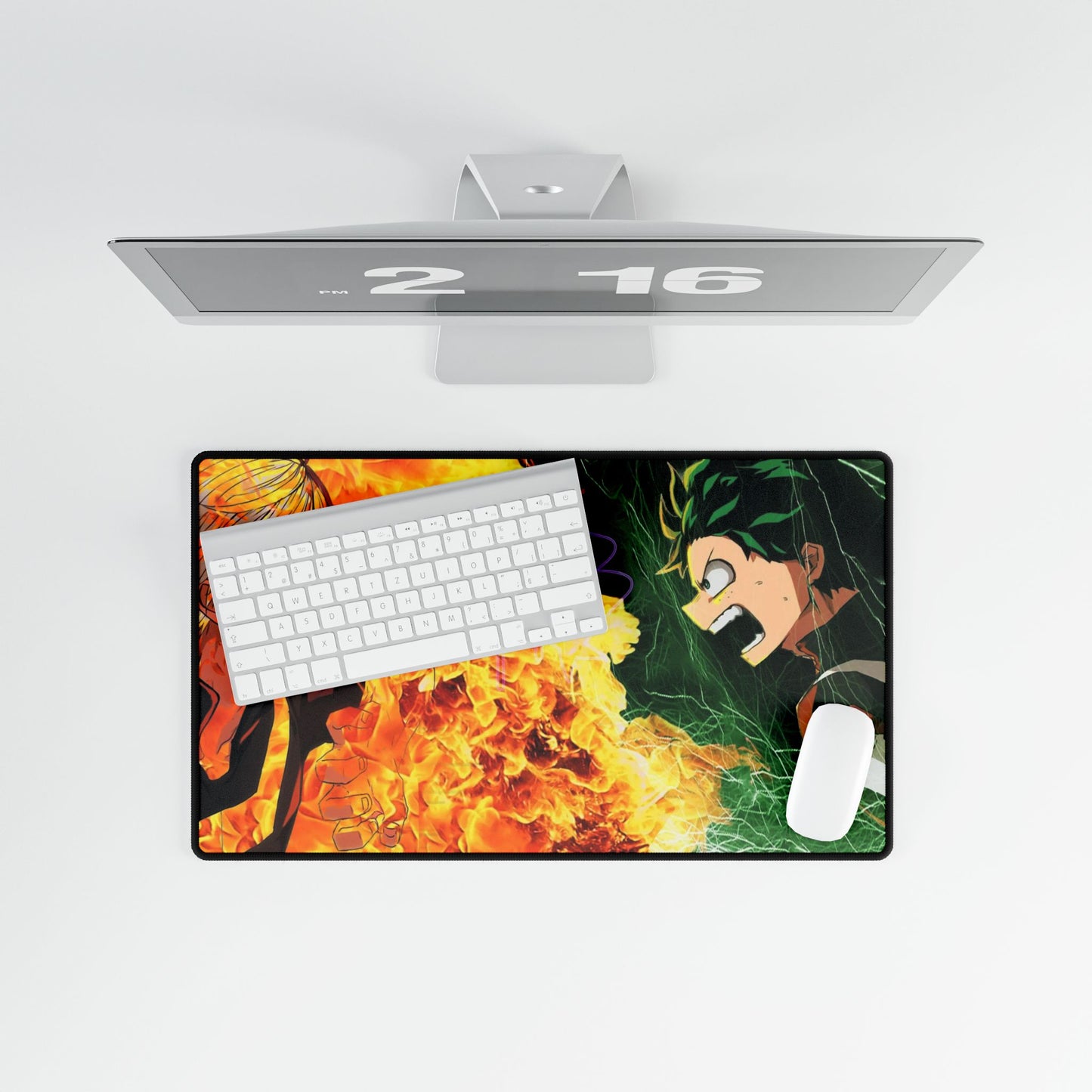 Deku vs Todoroki Mouse Pad