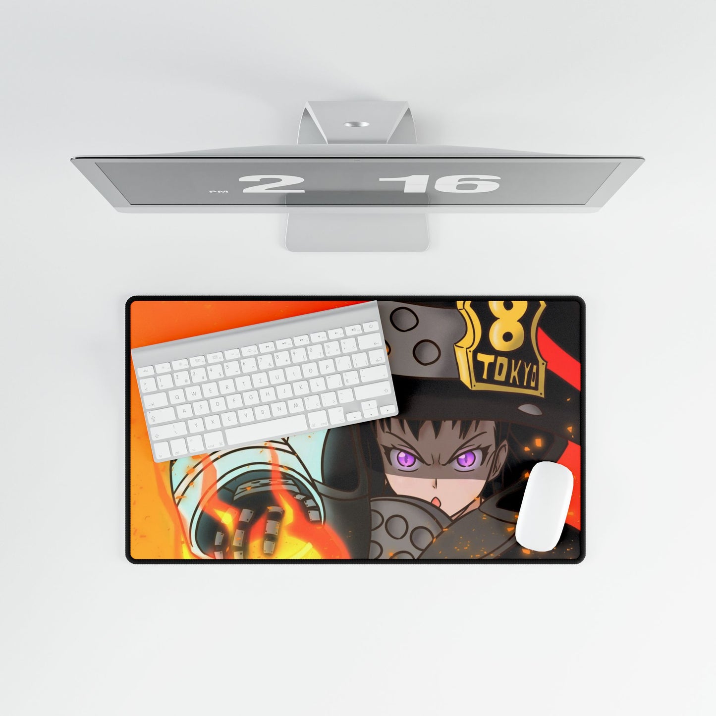 Fire Force Maki Oze Mouse Pad