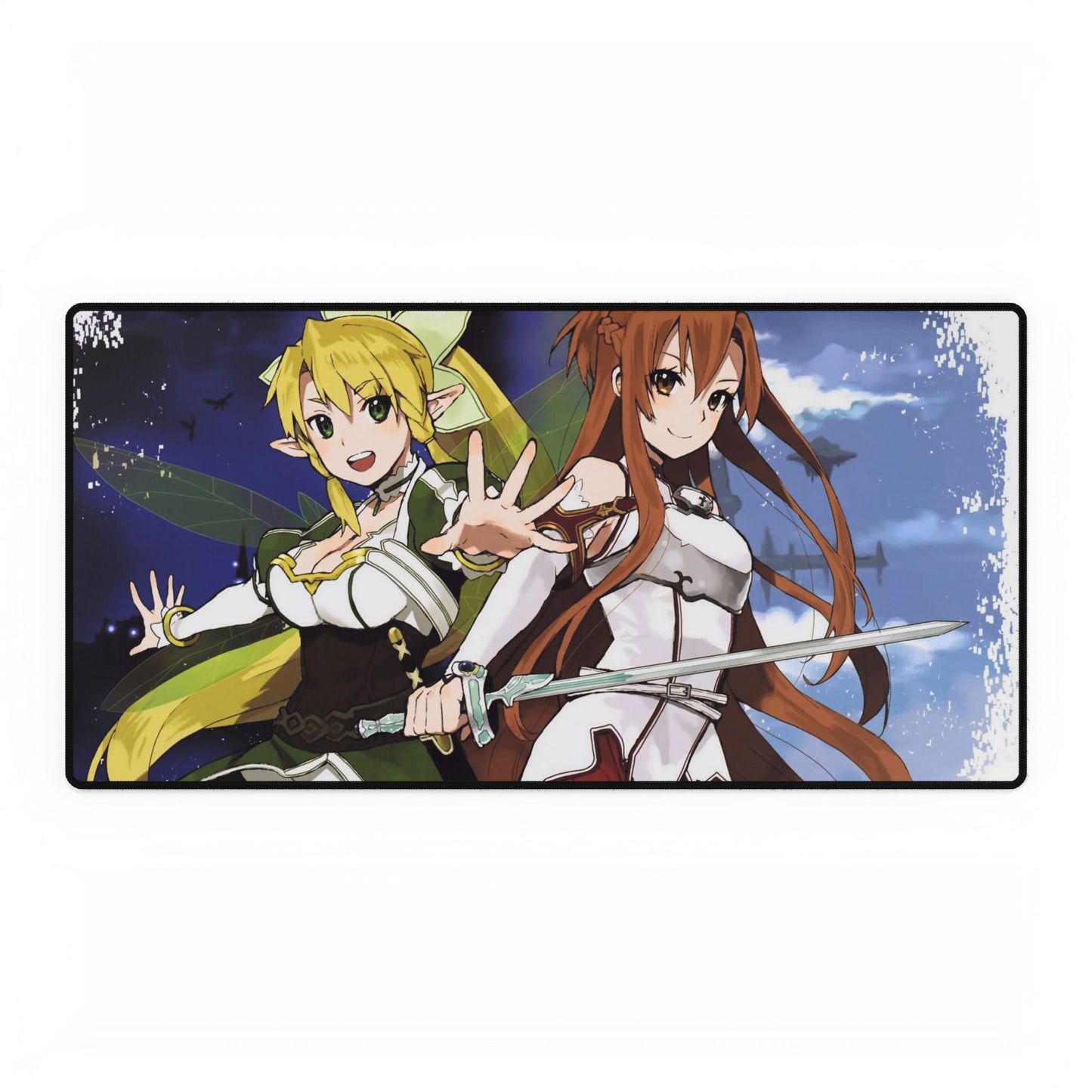 Leafa and Asuna Mouse Pad