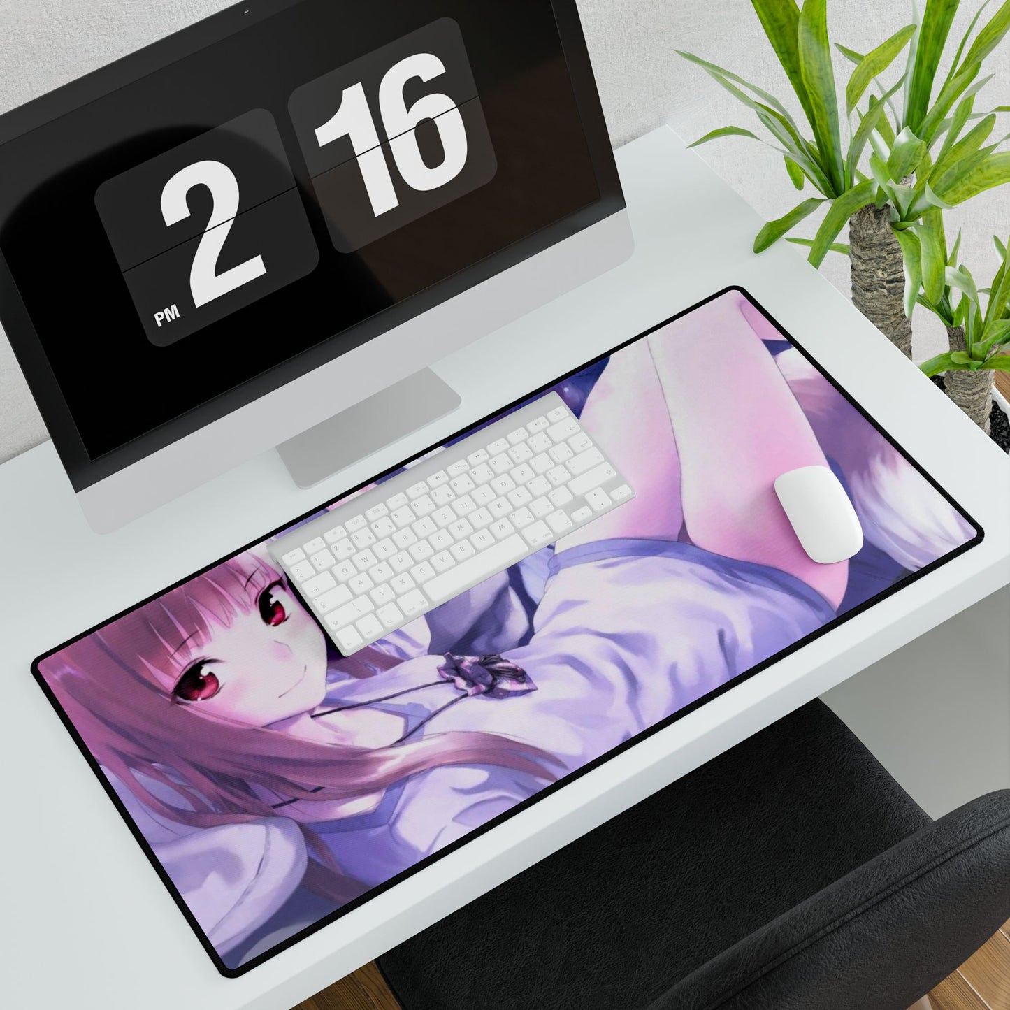 Anime Spice and Wolf Mouse Pad