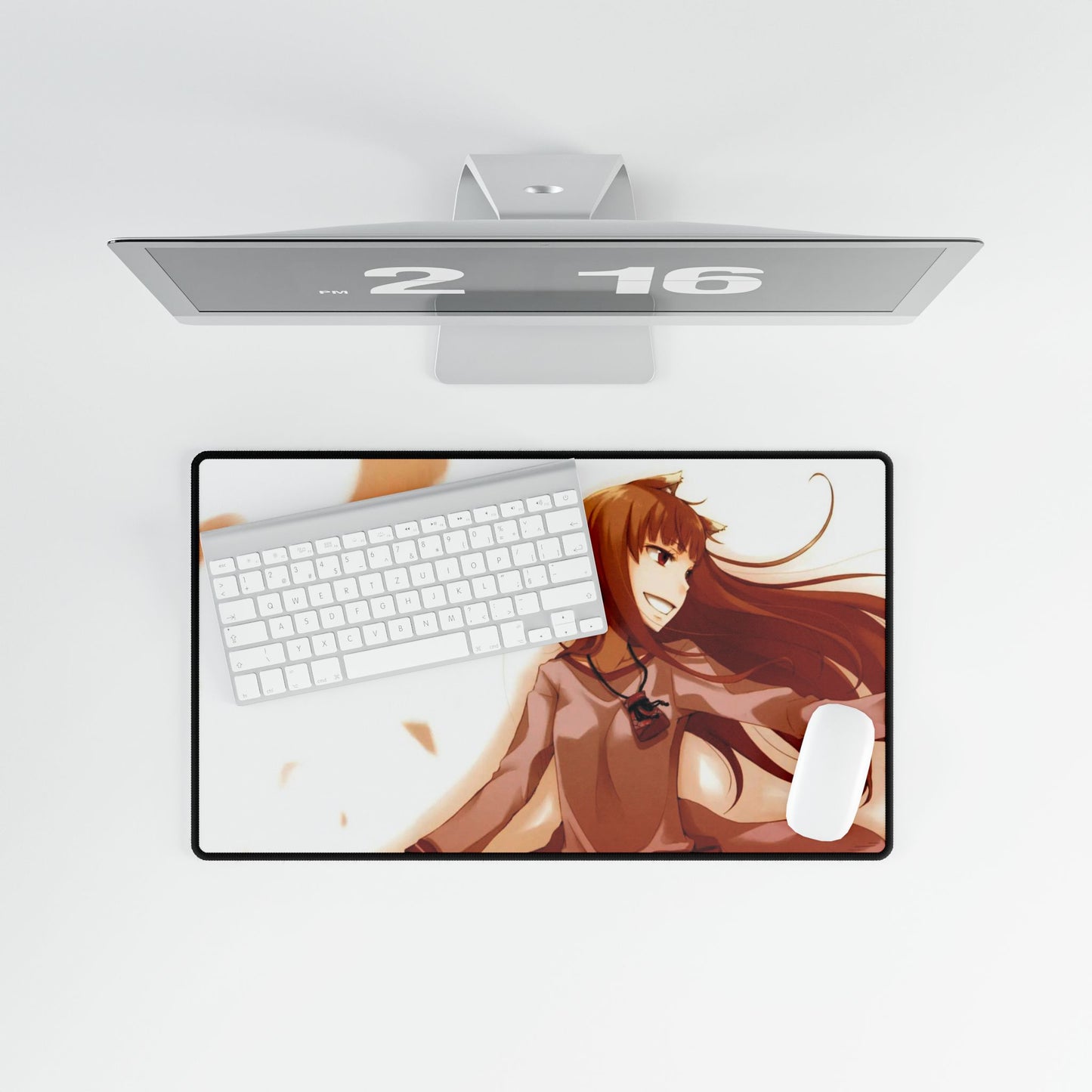 Anime Spice and Wolf Mouse Pad