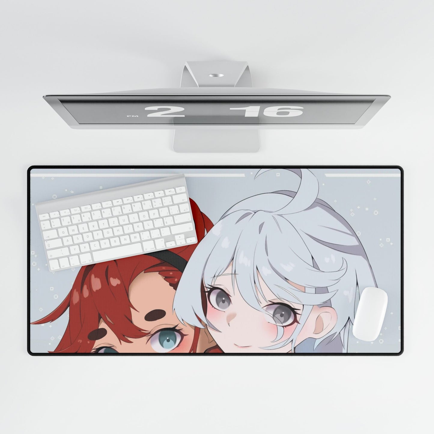 Suletta Mercury & Miorine Rembran Mouse Pad