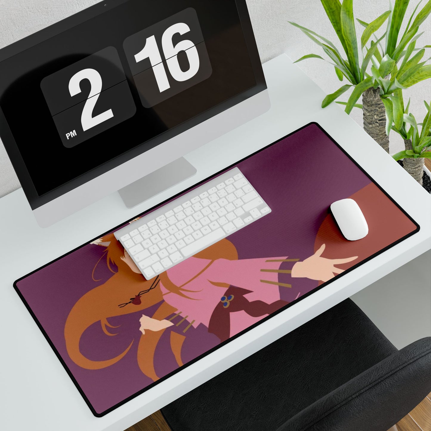 Anime Spice and Wolf Mouse Pad