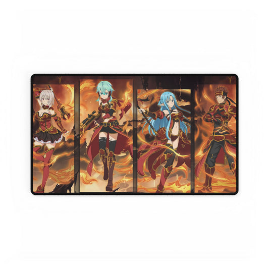 Memory Defrag Fire Banner Mouse Pad