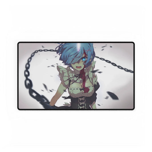 Angry Rem with chains Mouse Pad