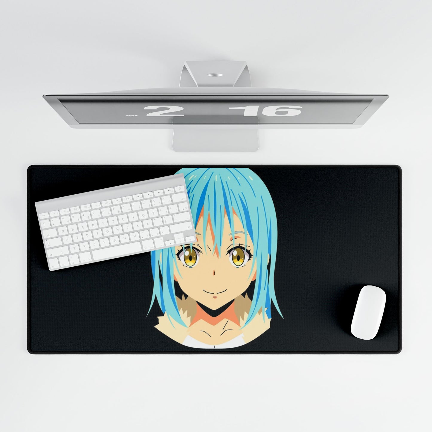 Rimuru Tempest Face ( Black background ) Mouse Pad