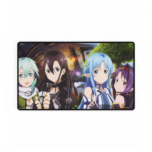 Kirito, Sinon, Asuna and Yuuki Mouse Pad
