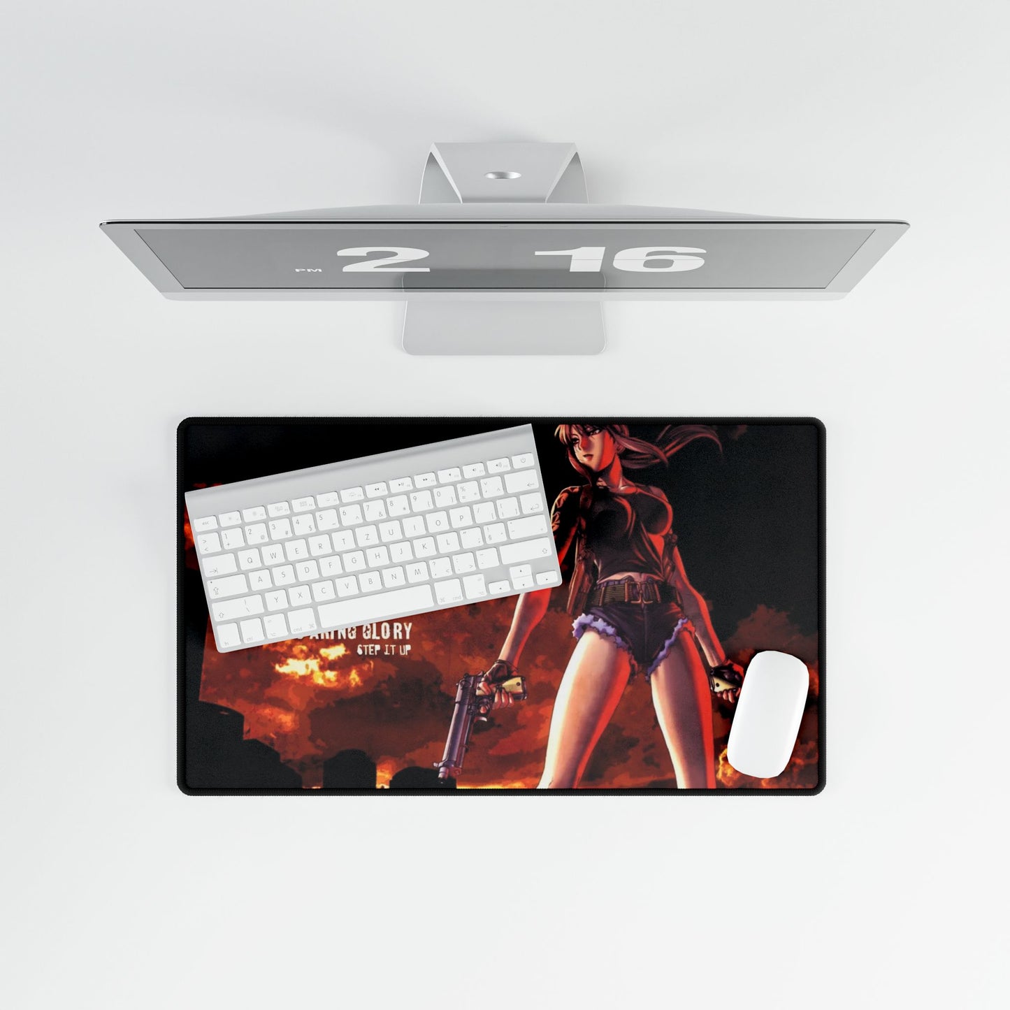 Anime Black Lagoonr Mouse Pad