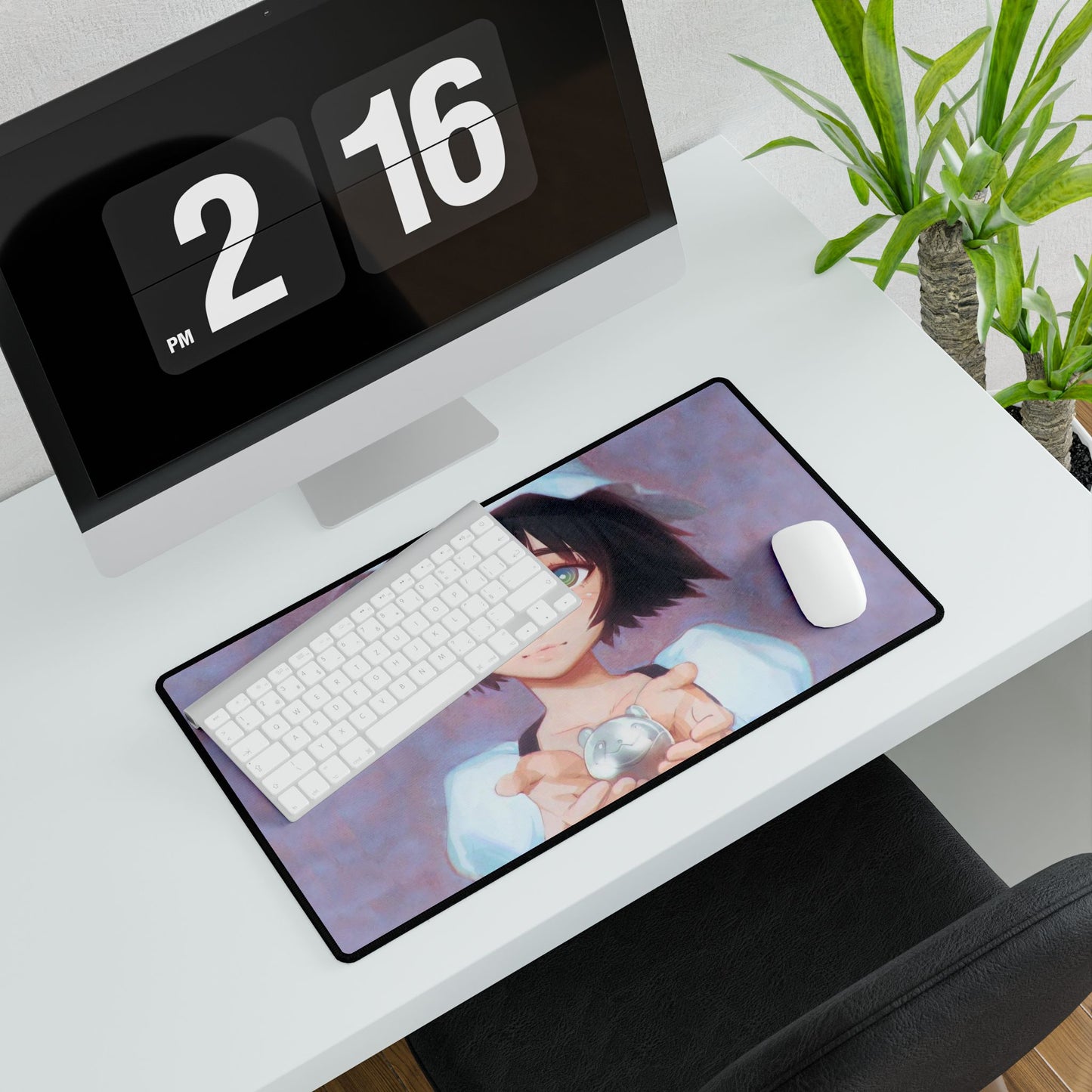 Mayuri and Metal Uppa Mouse Pad