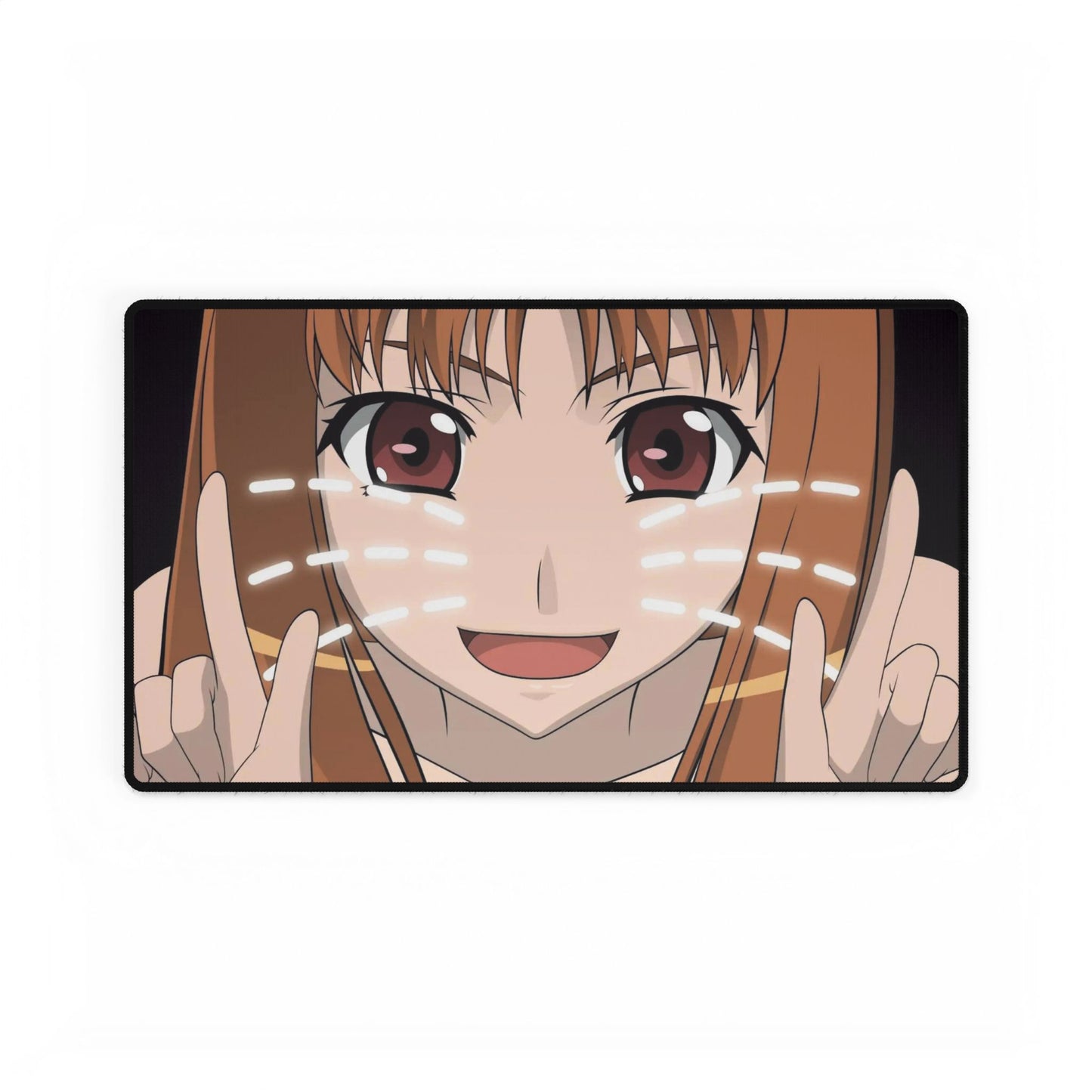 Anime Spice and Wolf Mouse Pad