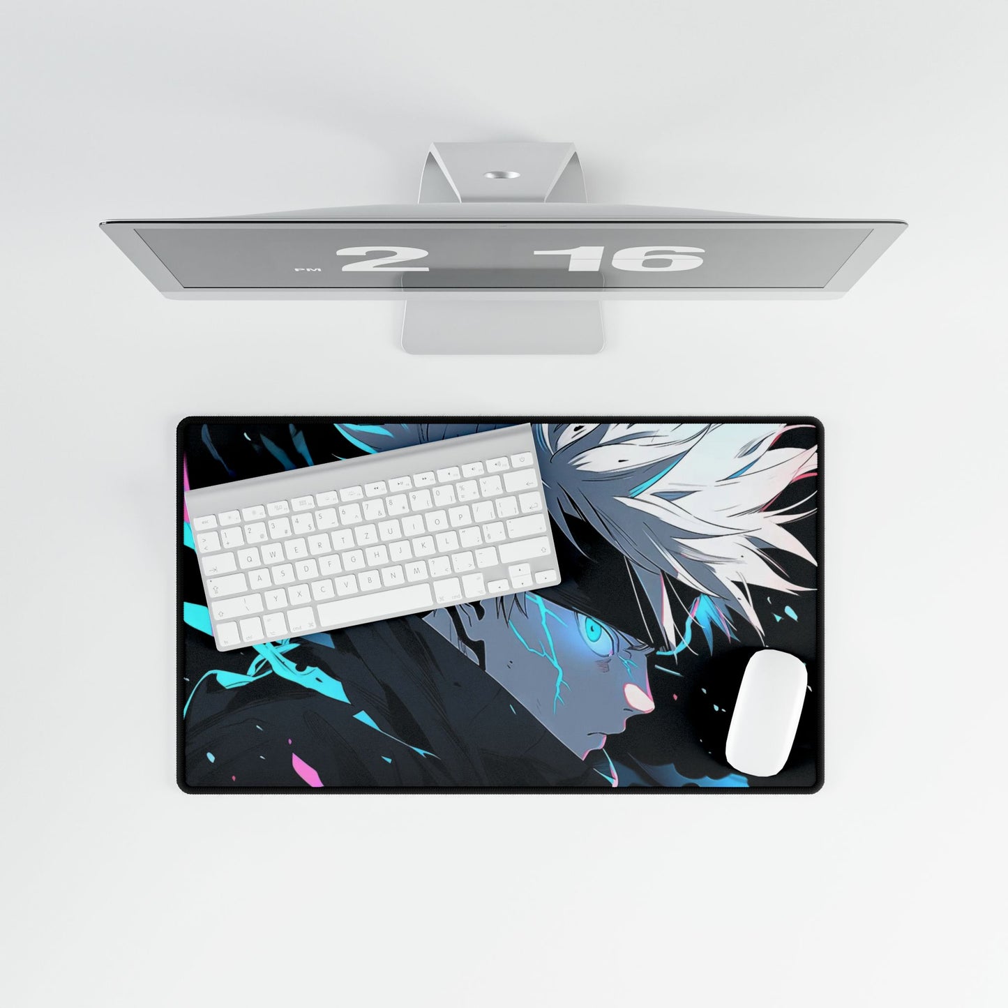 Satoru Gojo Acid Blue Eyes Mouse Pad