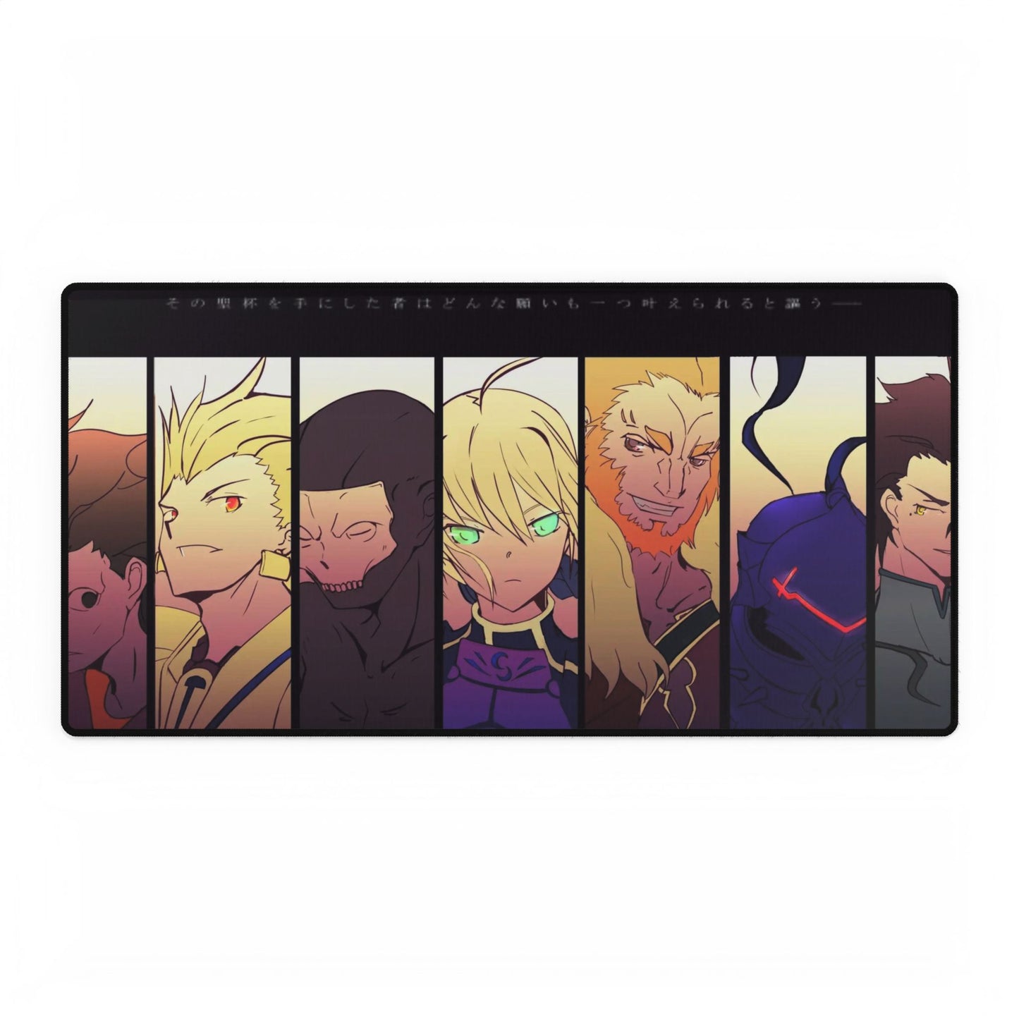 Fate/Zero Saber, Gilgamesh, Rider Mouse Pad